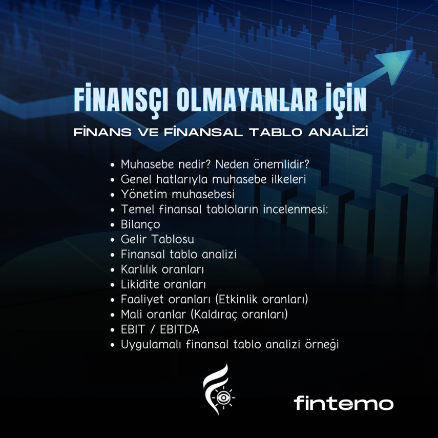 Finansçı Olmayalar için Finans ve Finansal Tablo Analizi